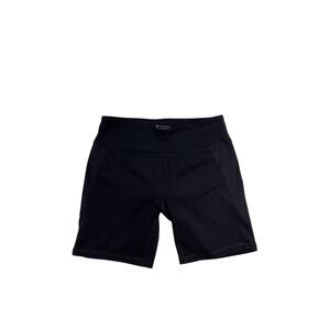 Tek Gear Womens Black Compression Shapewear Shorts Athletic Training Size M